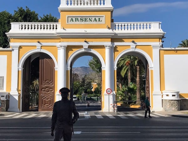 Naval Arsenal in Cartagena, Spain