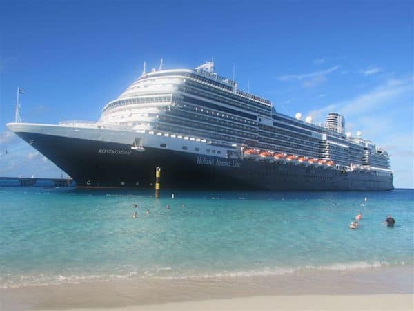 Holland America Line Koningsdam in the Caribbean