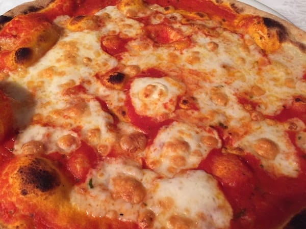 Pizza in Castellina in Chianti (Sienna, Italy)
