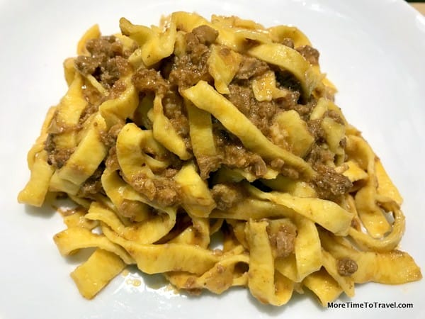 Tagliatelle al Ragu