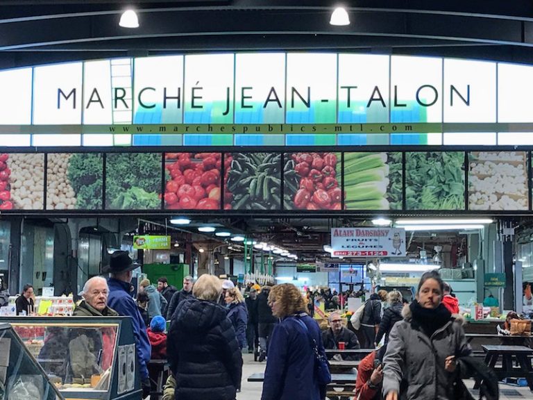 Visiting Jean Talon Market on a Rainy Day in Montreal
