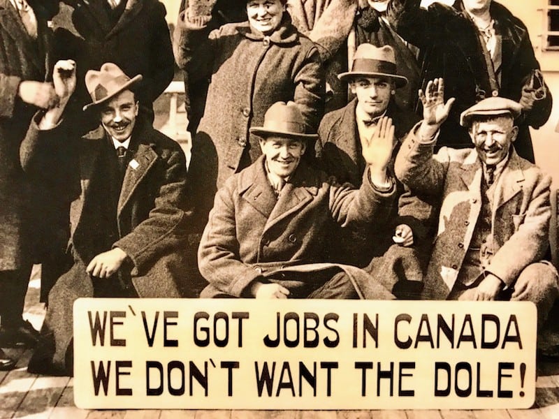 Canadian immigration was often spurred by the search for jobs