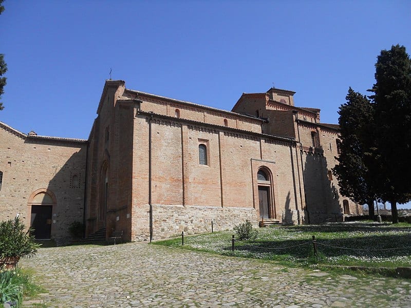 Monteveglio Abbazia (Credit: RobyBS89, Wikipedia, public domain)