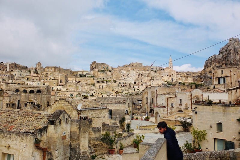 Another view of the houses of Matera