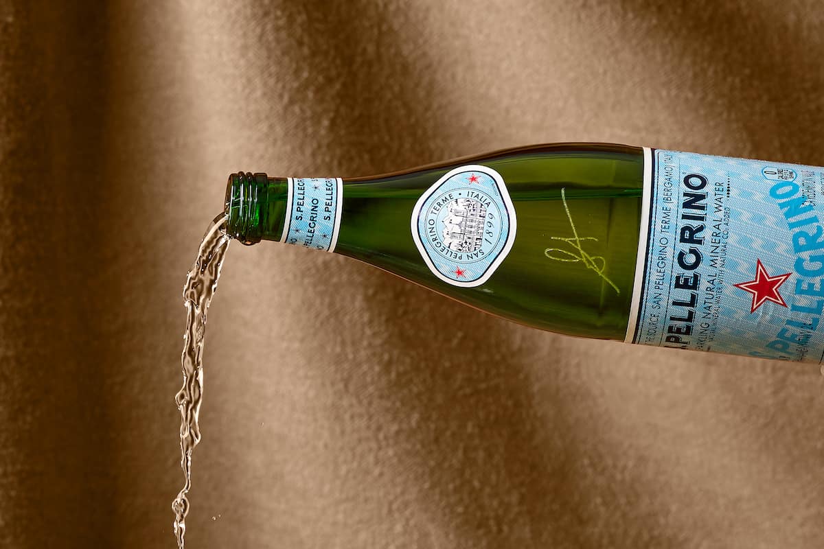 San Pellegrino is one of the most popular brands of bottled water in Italy