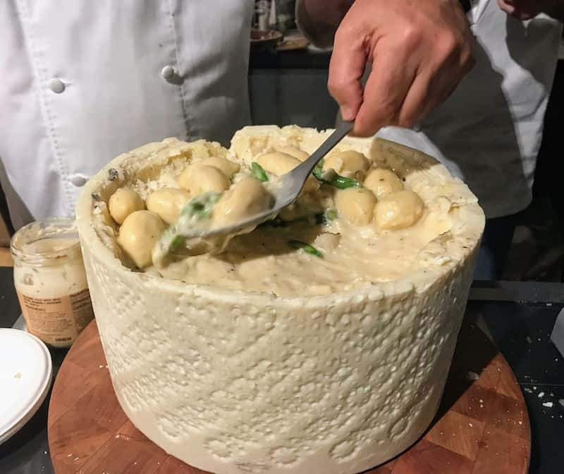 Burrata Gnocchi at the event