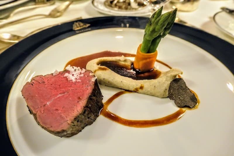 Beef Filet: One of many delicious dinner entrees