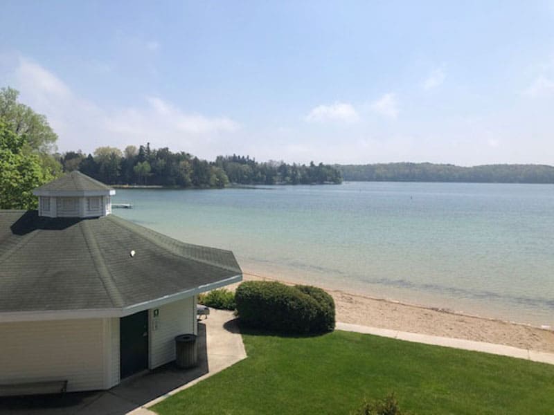 Elkhart Lake from the Osthoff Resort