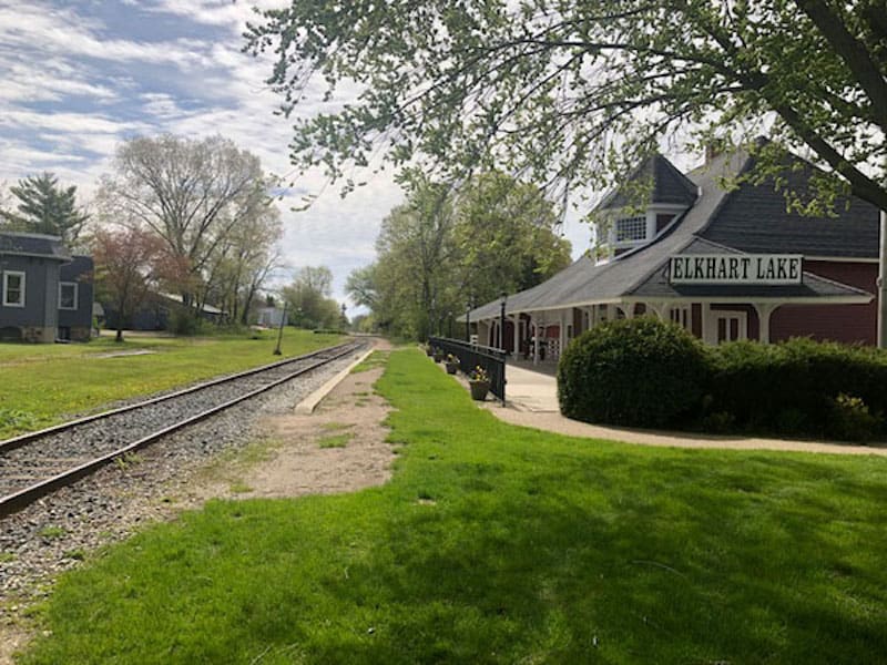 Elkhart Lake train station now a museum