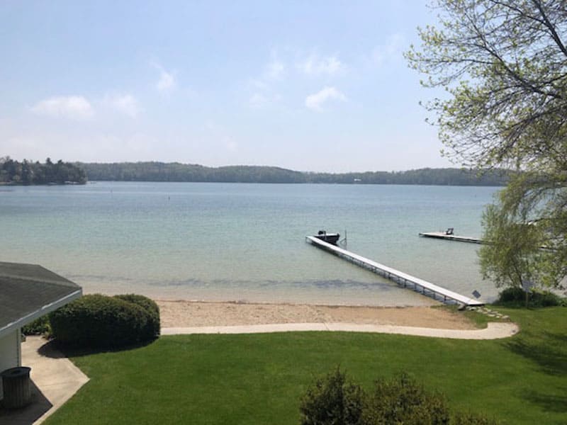 View of Elkhart Lake, Wisconsin