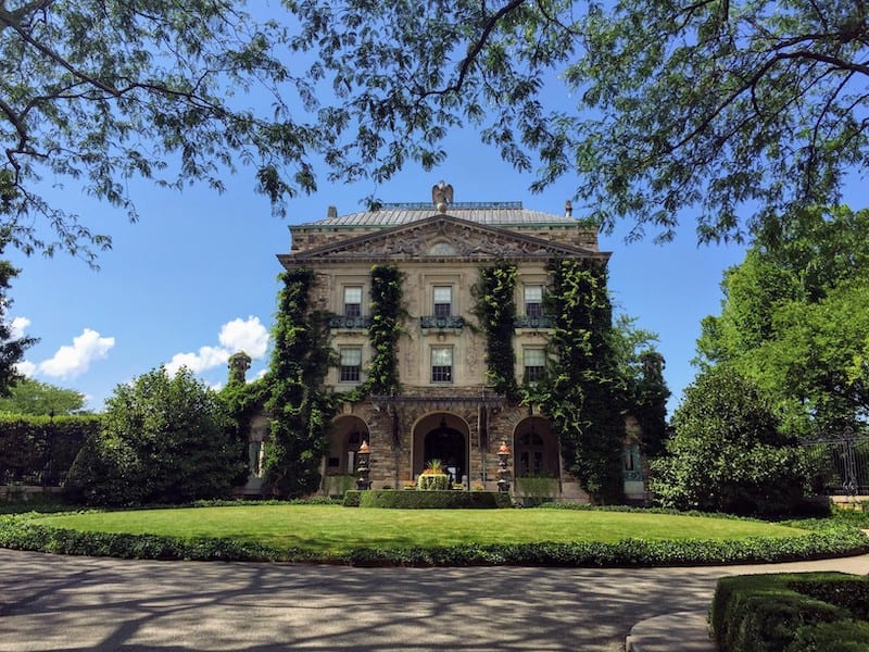 Built on the highest point of land in Pocantico Hills, Kykuit was home to four generations of Rockefellers