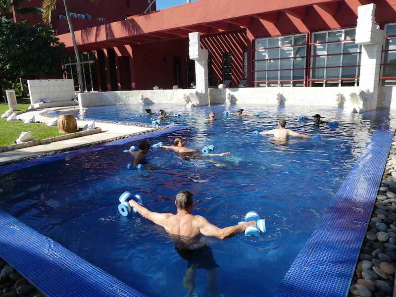 Daily Aquafit in the Saltwater Pool