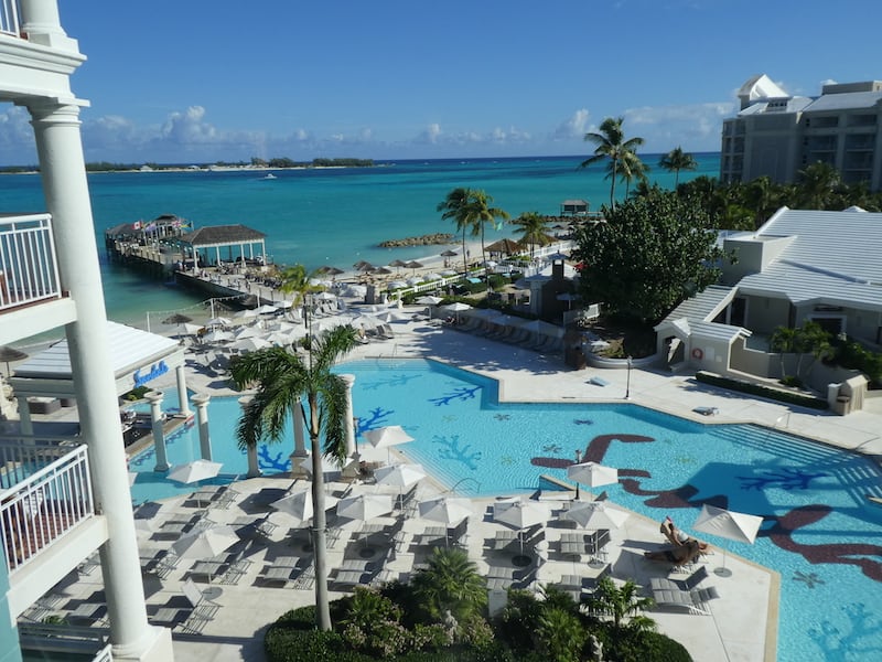 View of Sandals Resort from the Windsor Tower