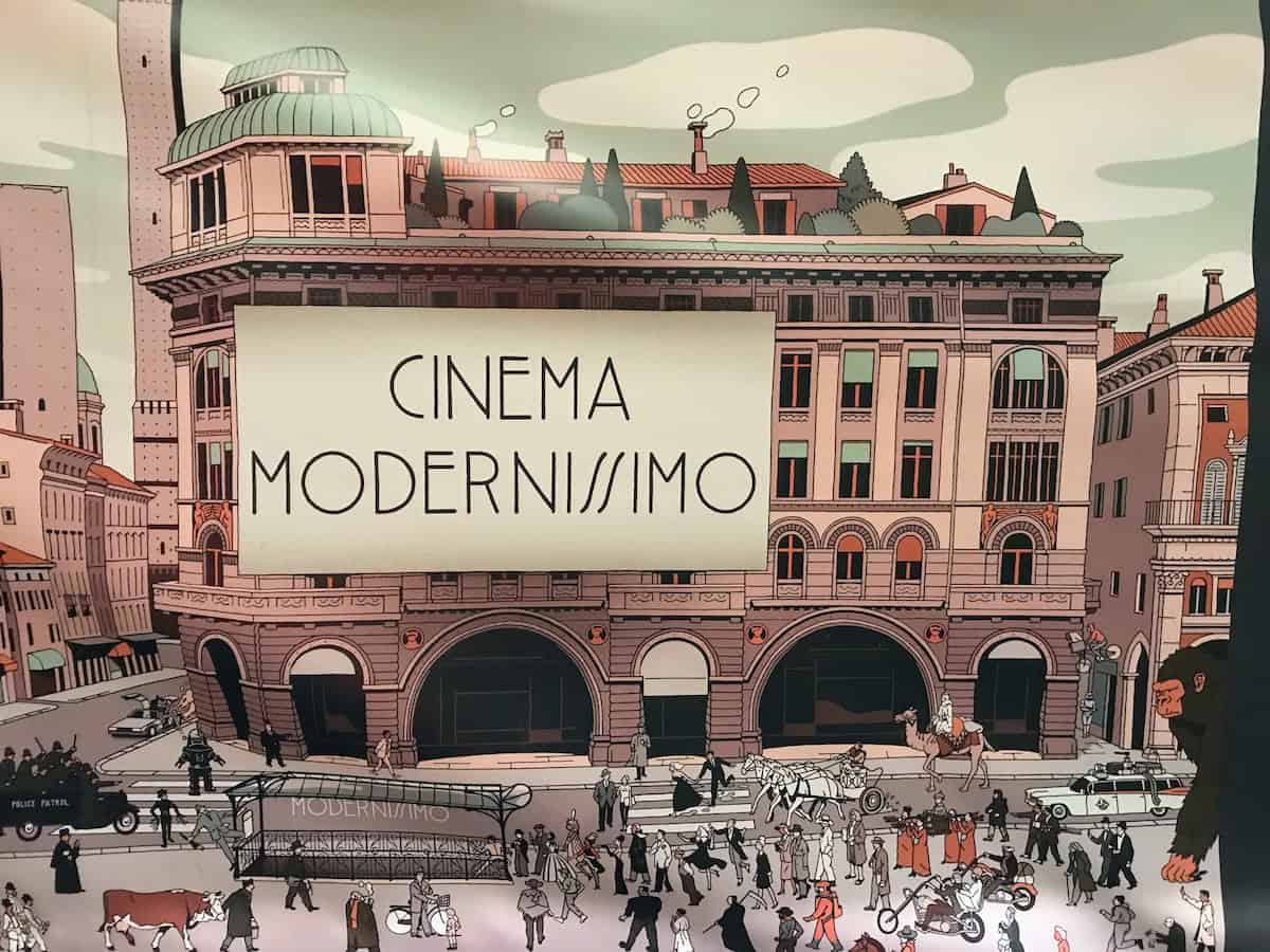Photo of Cinema Modernissmo poster (credit: Jerome Levine)