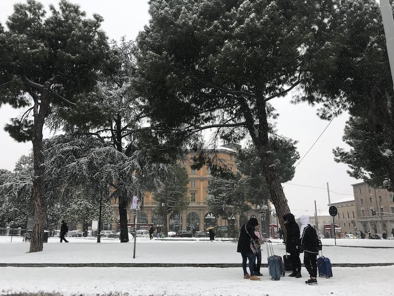 There are far fewer tourists in winter: No lines or queues