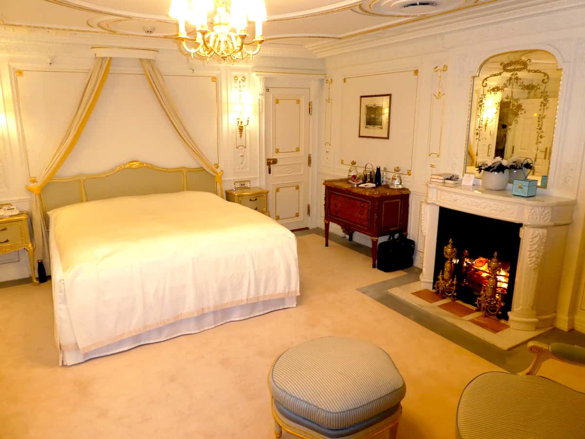 Ms. Post's bedroom on Sea Cloud