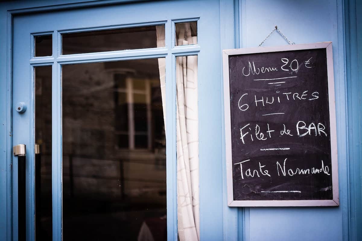 Surprises in Paris: Ten years ago, most menus were written in French a