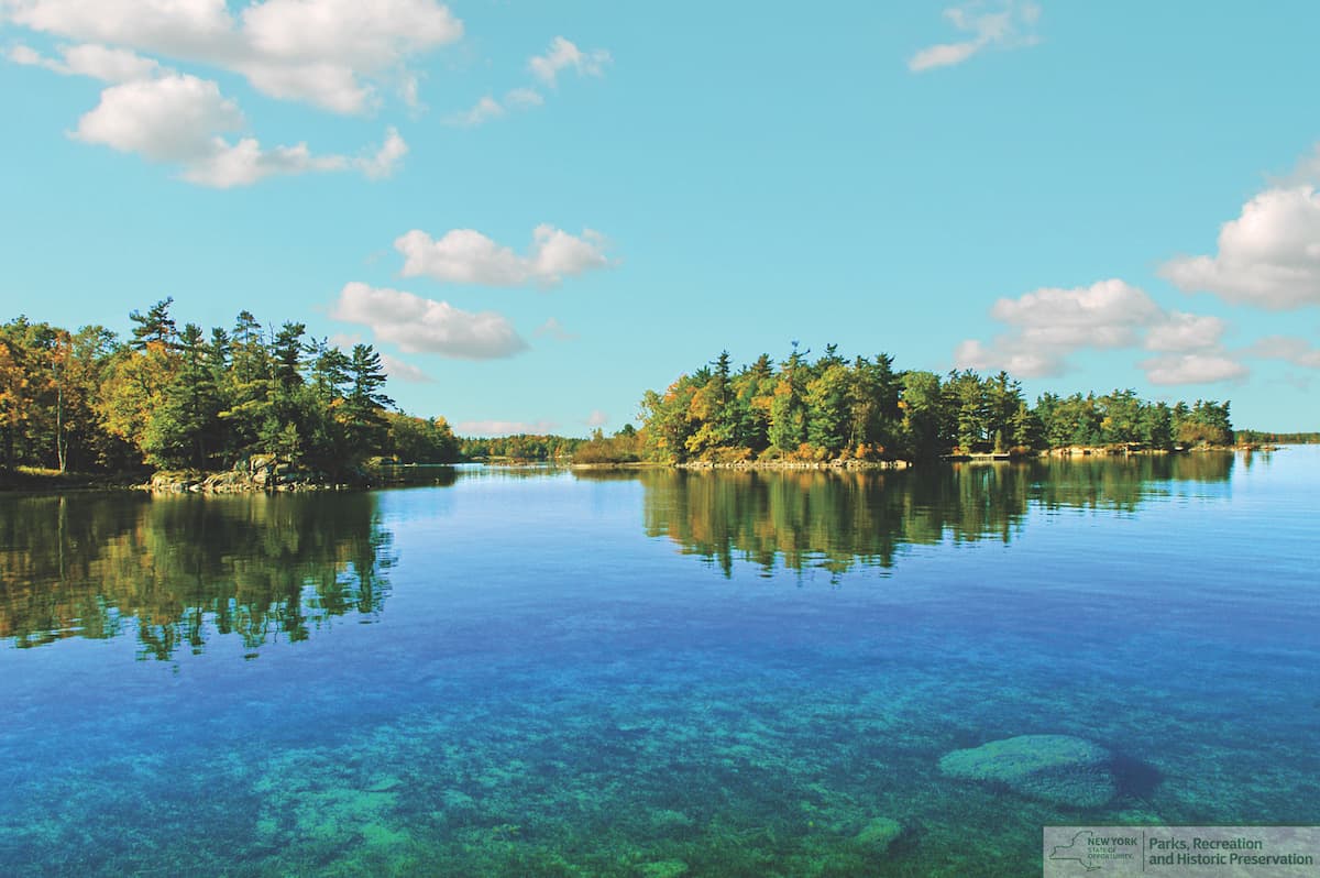 Waterson Point State Park in Jefferson County, New York