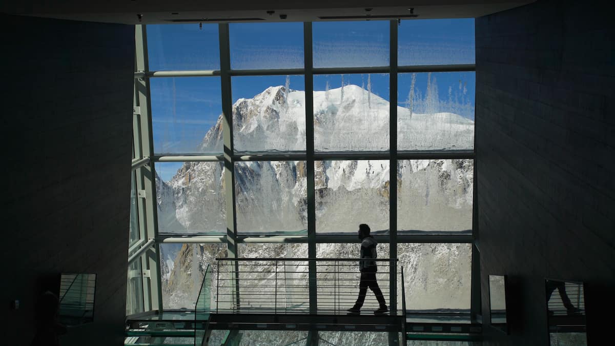Cave Mount Blanc, a producer of Blanc de Morgex et de la Salle, sits underneath the famed Mont Blanc (Monte Bianco) in the Aosta Region (credit: MHz Choice)