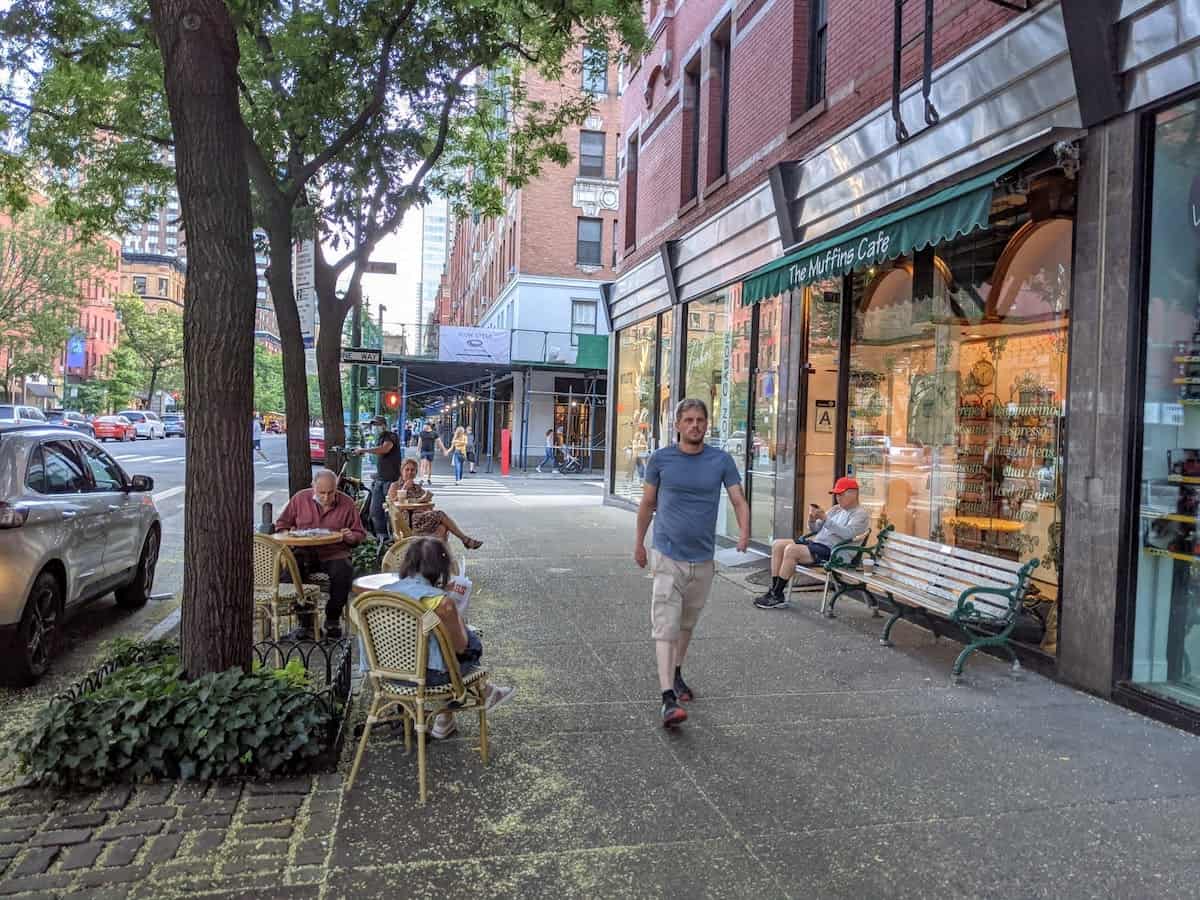 The Muffin Cafe on Columbus Avenue in NYC is a 'Too Good To Go' partner.