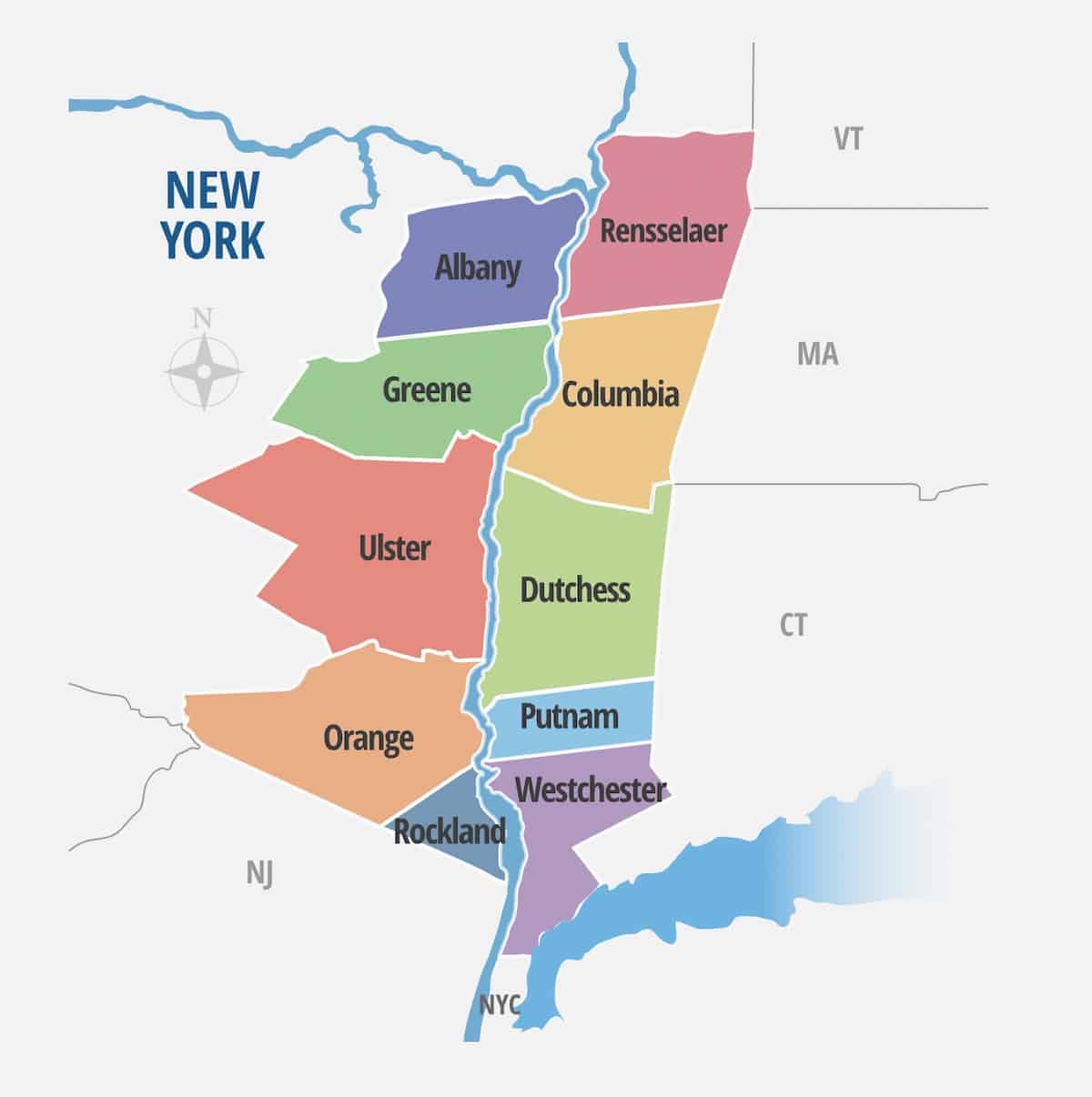 The Hudson Valley (credit: Hudson Valley Tourism)