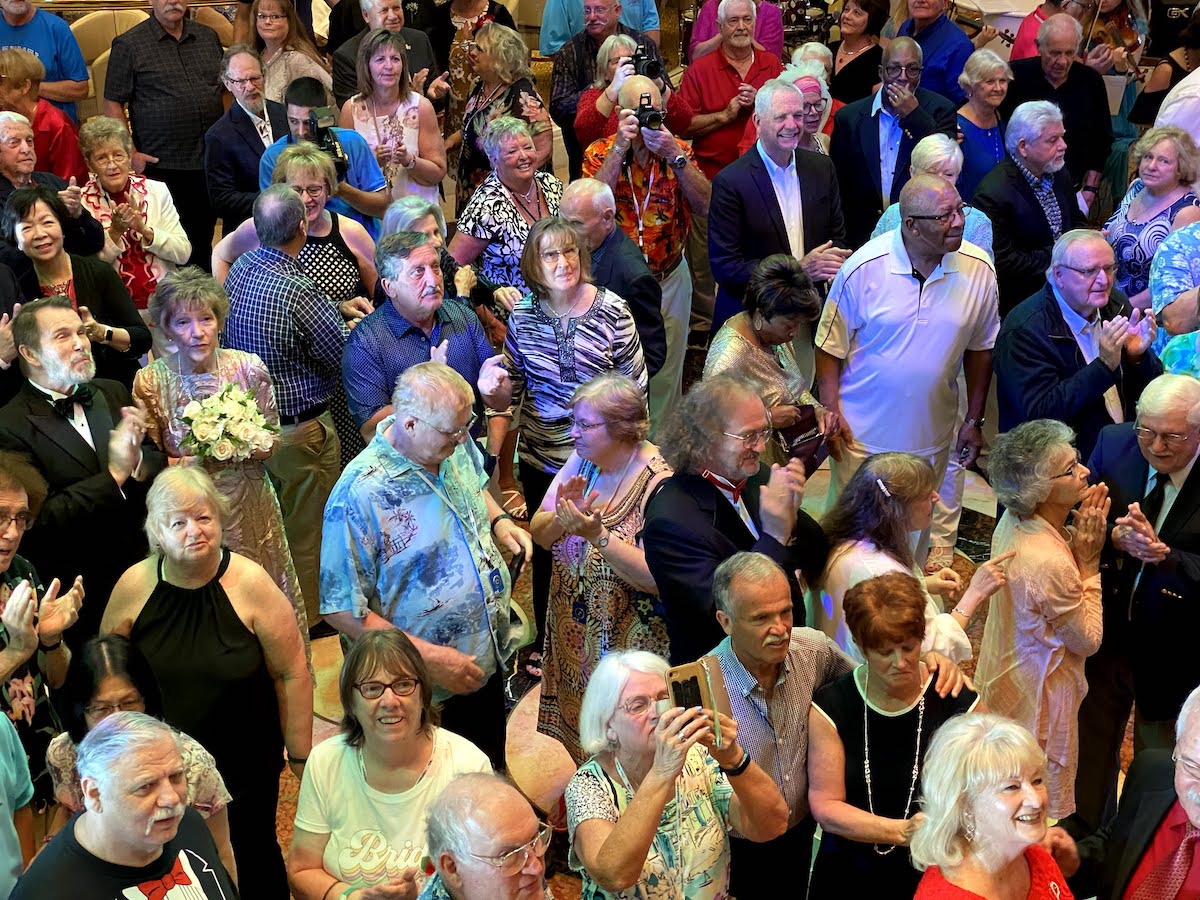On the Regal Princess, February 20, 2020, before the pandemic