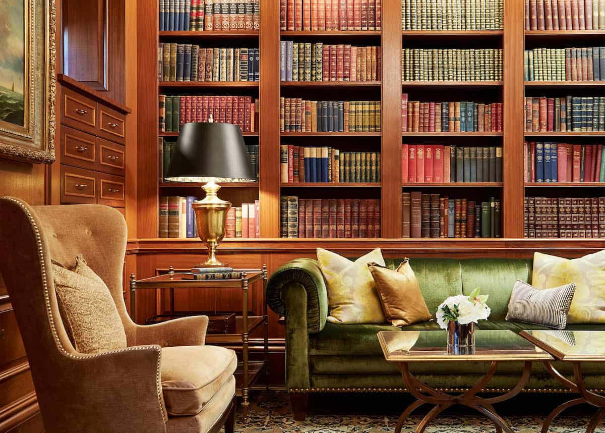 Great vacations for readers: The Library at The Jefferson Hotel, Washington, D.C.