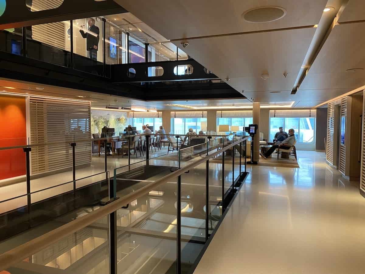 Another view of the atrium