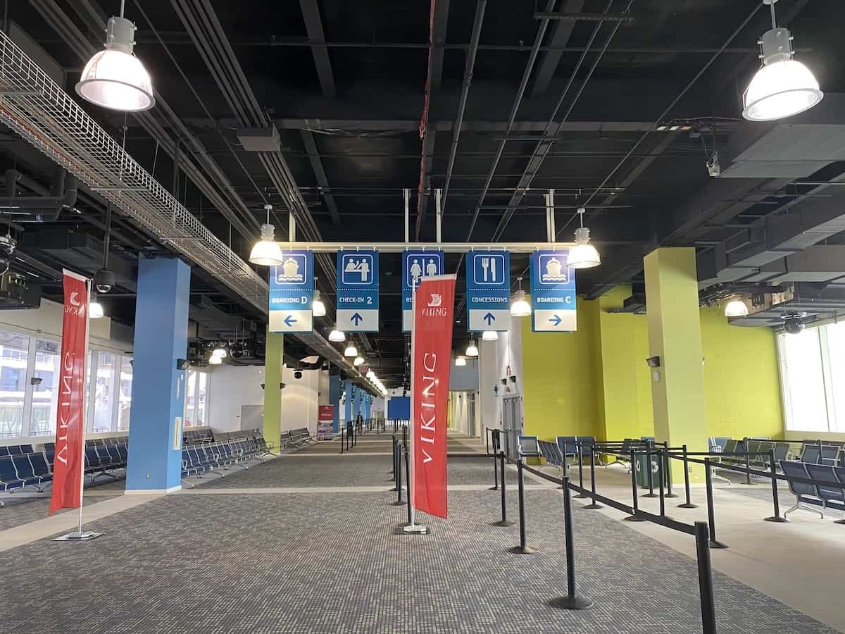 Photo Tour of Viking Octantis starts in the Manhattan Cruise TerminalC