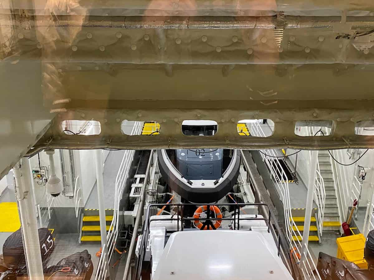 View of the Hangar from above