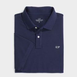 Vineyard Vines Nnutical blue polo