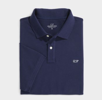Vineyard Vines Nnutical blue polo