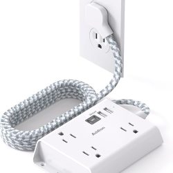 Travel Flat Power Strip