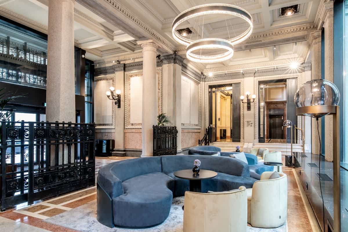 Welcoming lobby (Radisson Collection)