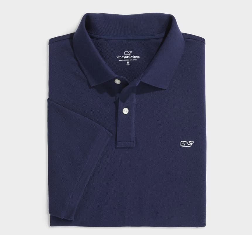 Vineyard Vines Heritage Pique Polo