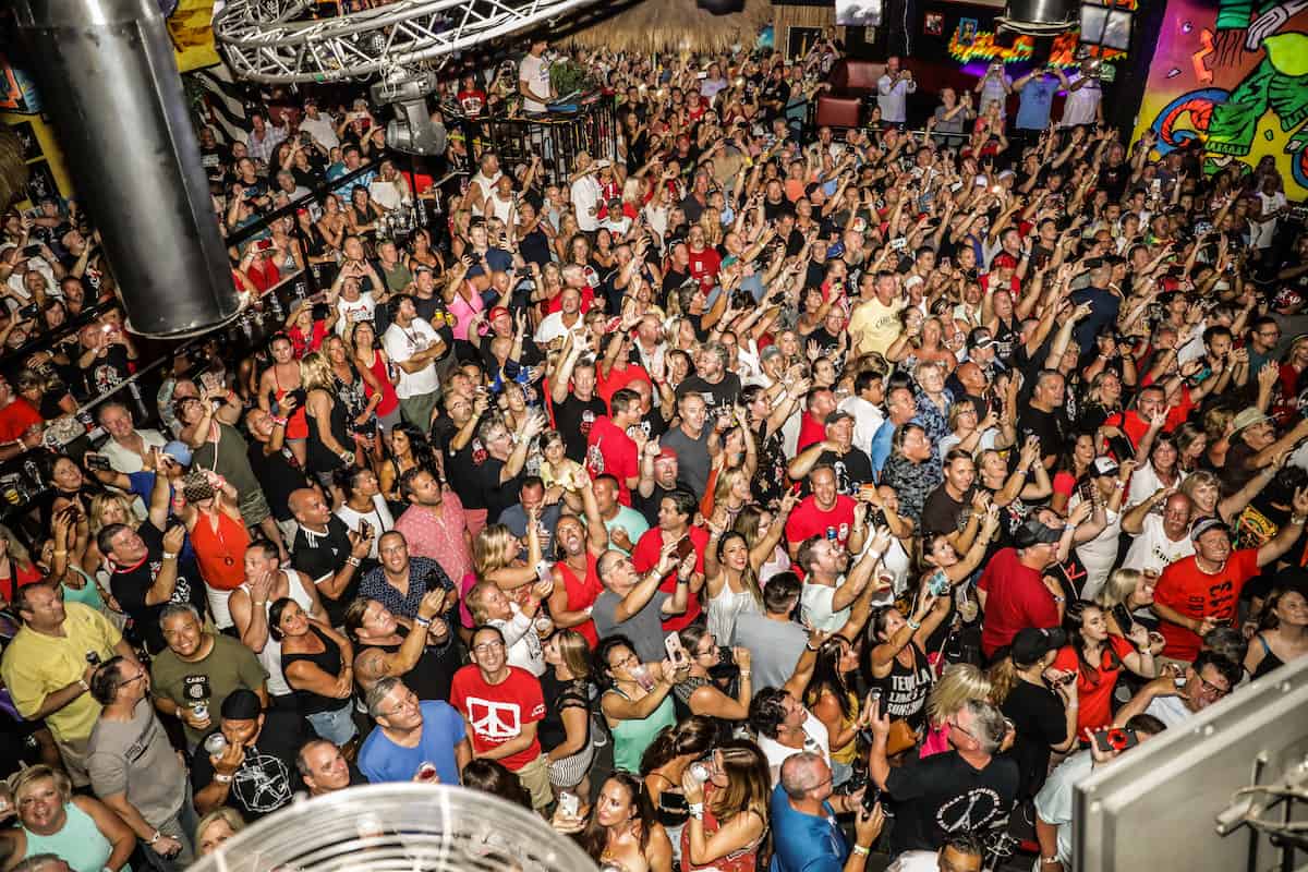 Partygoers at Cabo Wabo Cantina in Cabo San Lucas (credit: Cabo Wabo)