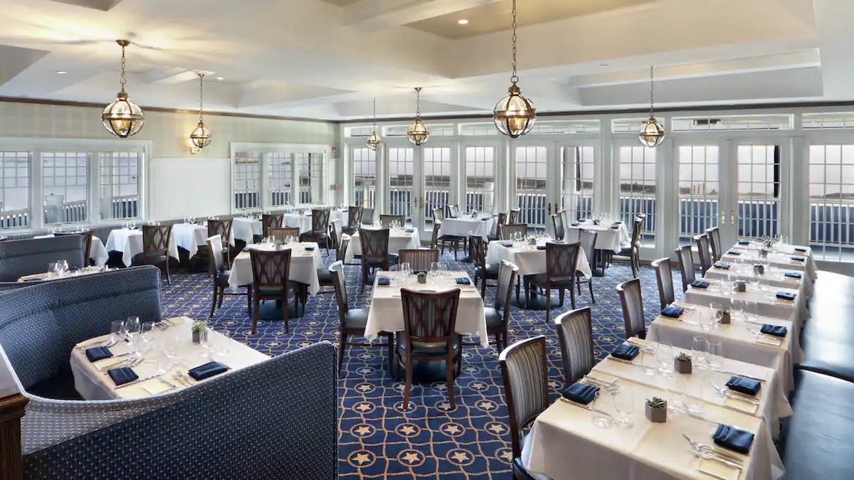 Nautical decor in The Wharf (credit: Madison Beach Hotel)idt:
