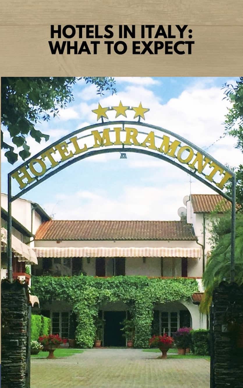 Hotels in Italy pin