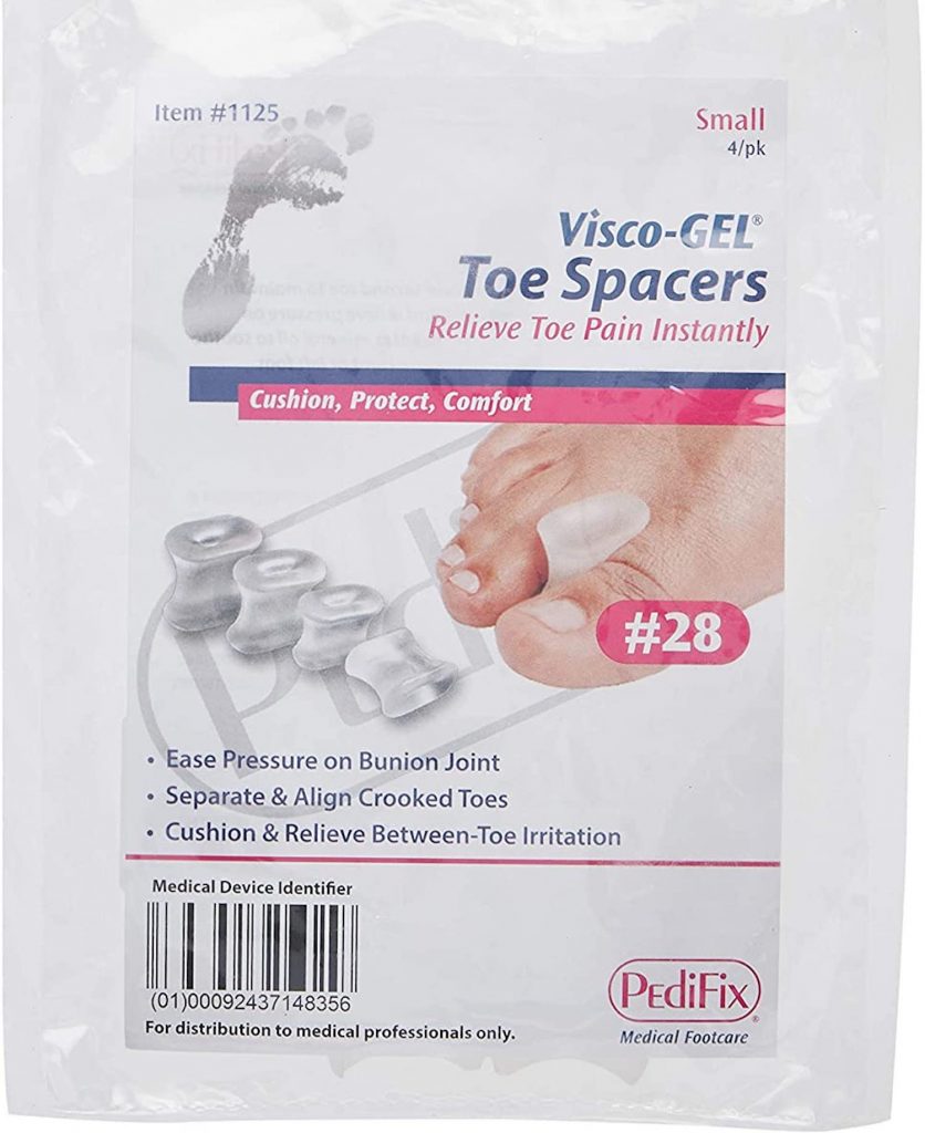 Silicon Toe Spacers