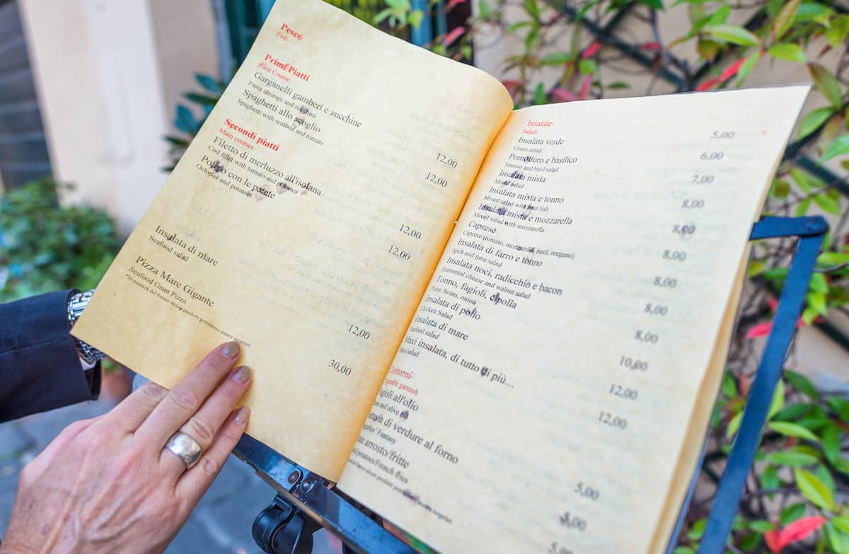 How to order food in Italy: At first glance, an Italian menu can seem daunting