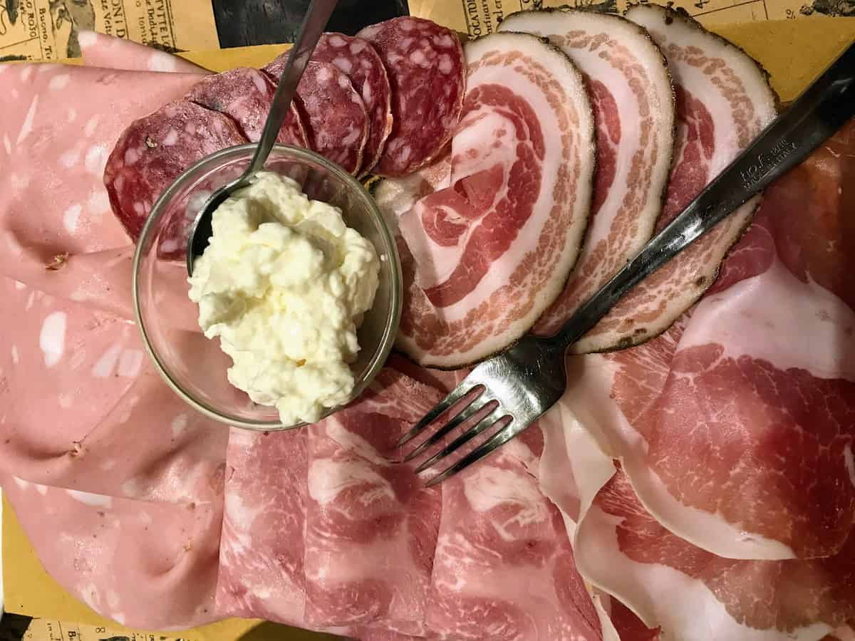 How to order food in Italy? When in Emilia Romagna...Opt for a platter of local meats and cheese