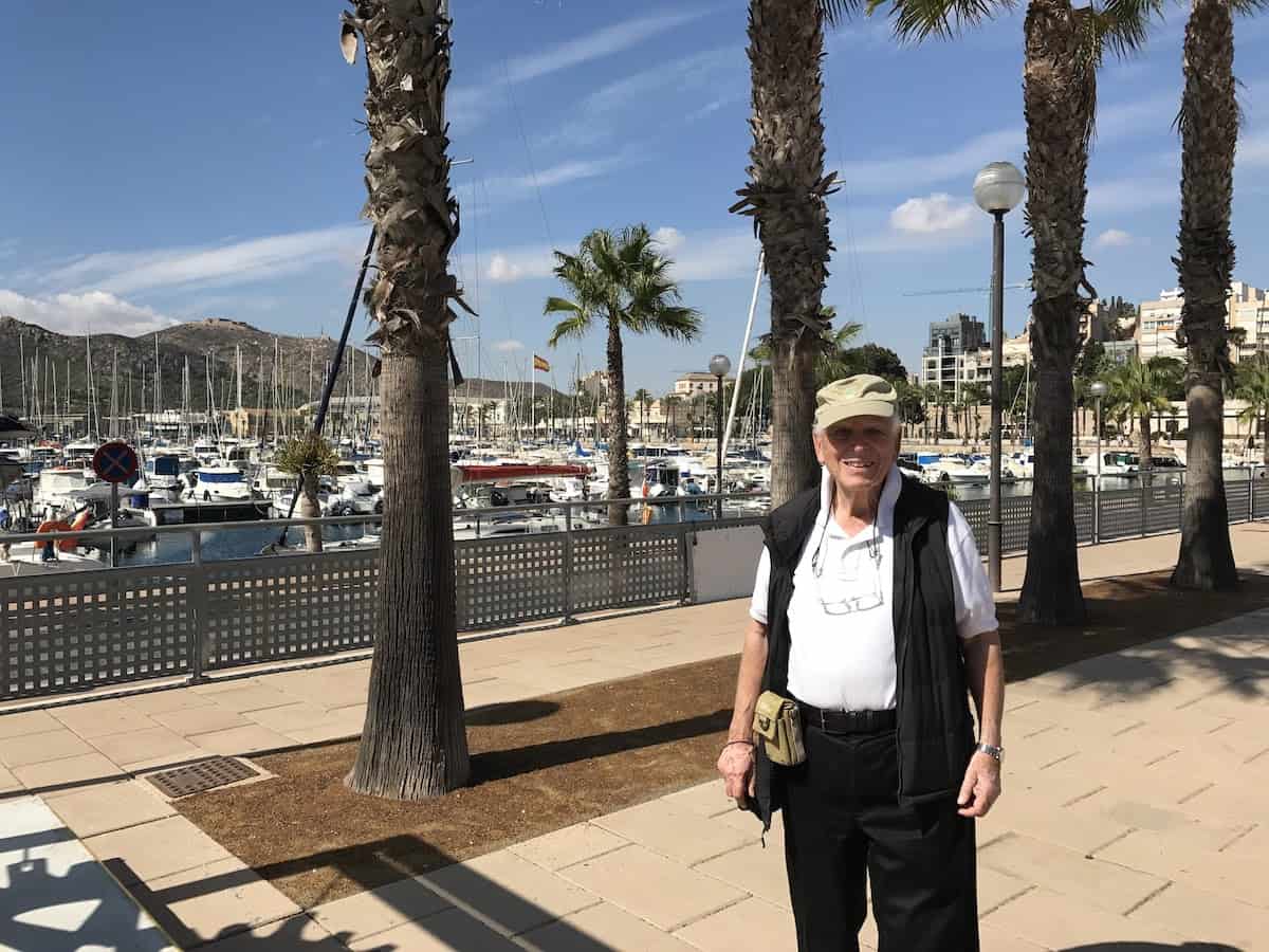 packing for a Viking Ocean cruise: "Vested" in Cartagena, Spain