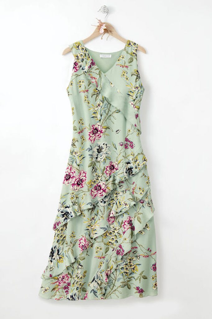 Coldwater Creek "Poetry" Slip-On Dress