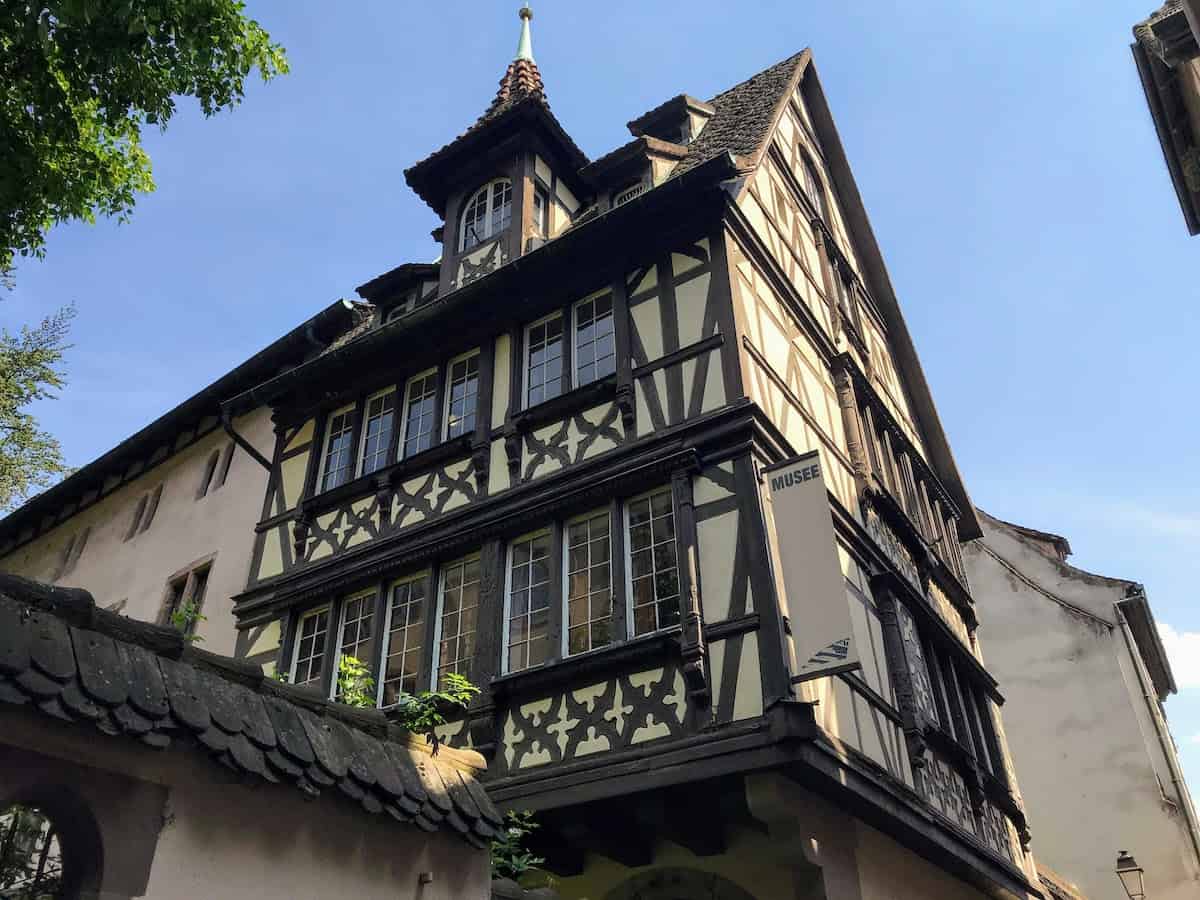 Half-timbered house in Strasbourg, France on a Viking Rhine River Cruise