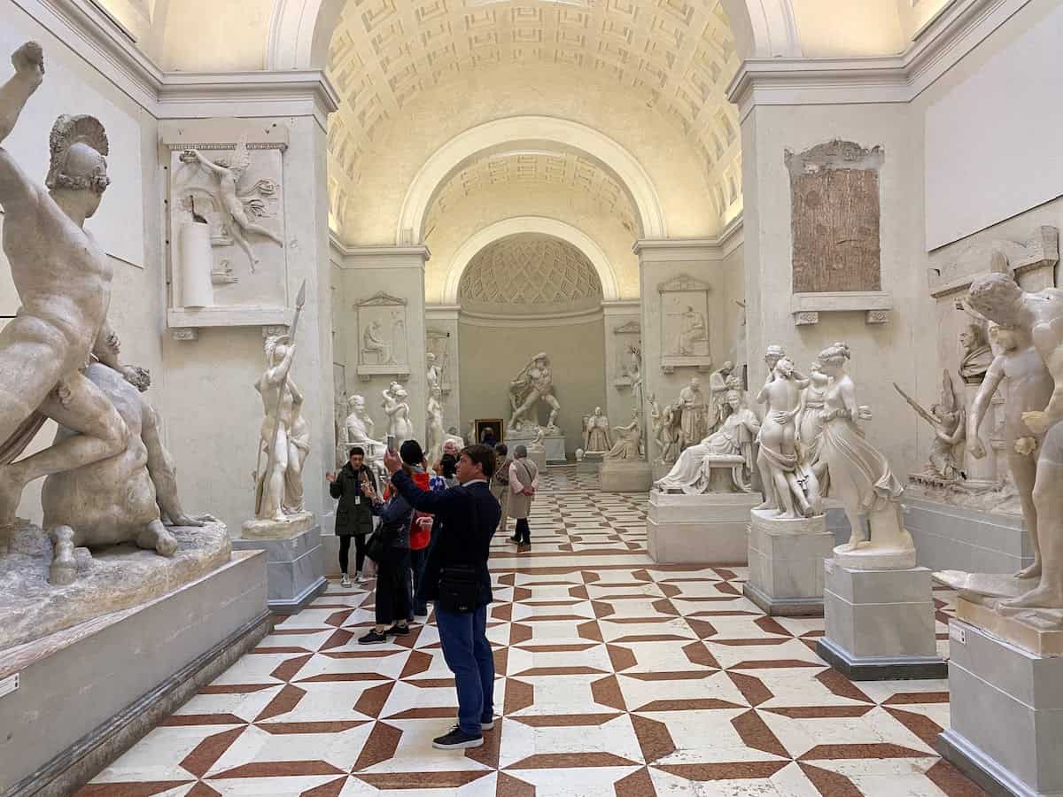 Inside the Museo Gypsotheca in Treviso