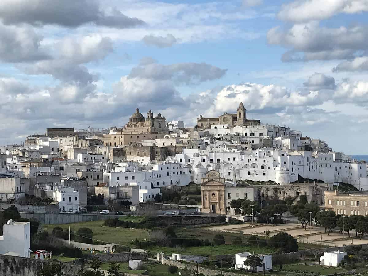 Ostuni (the white city) in Puglia (credit: Jerome Levine)