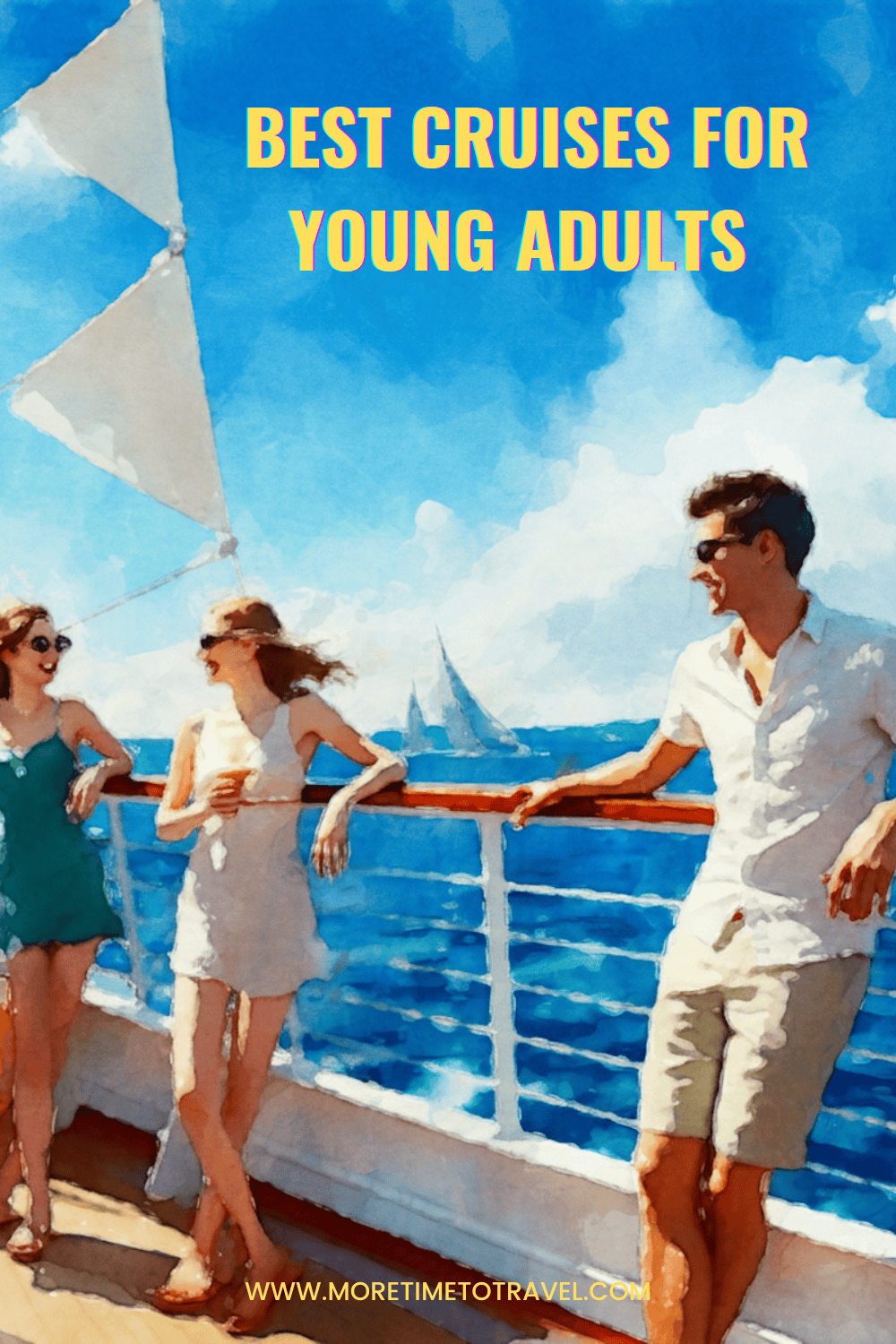 Young Adult Cruises Pin