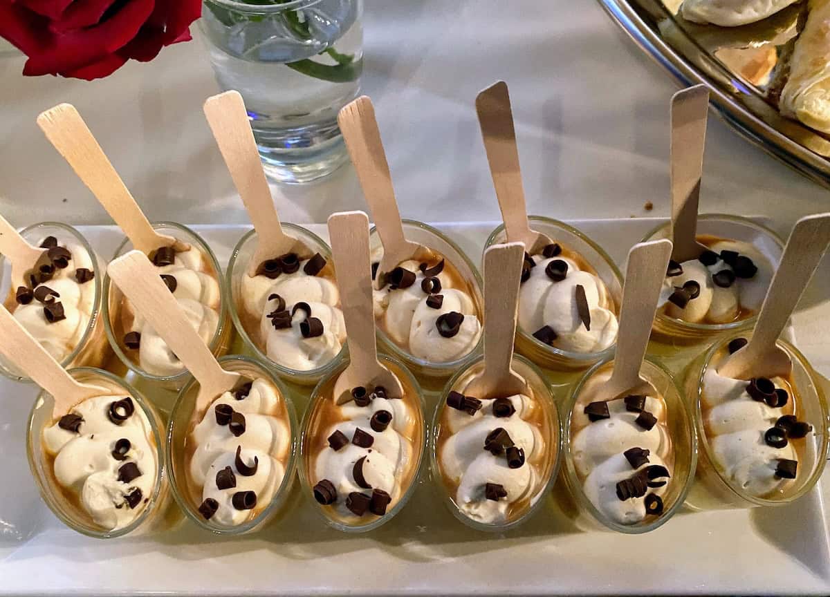 Indulgent desserts at the Beverly Hilton, Los Angeles (credit: Jerome Levine)