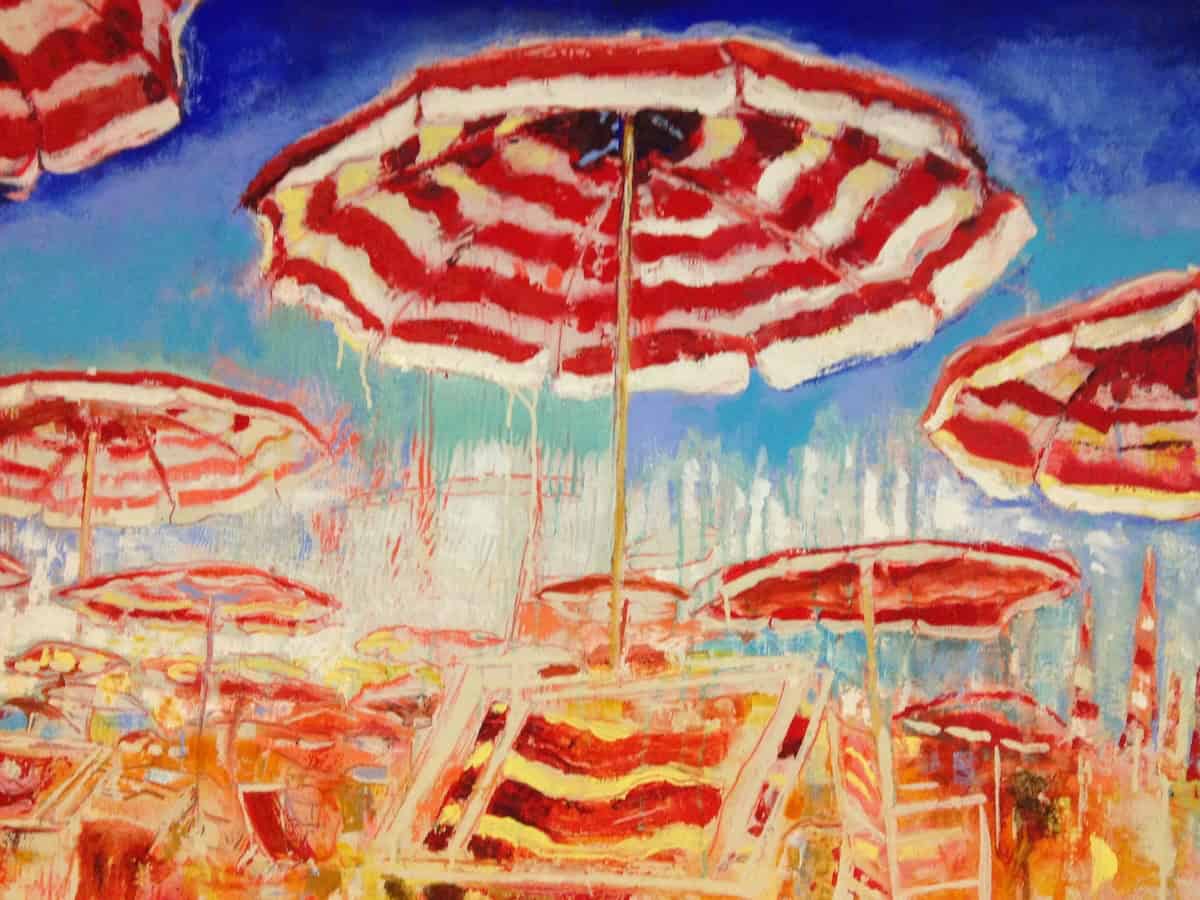 Umbrellas on the beach