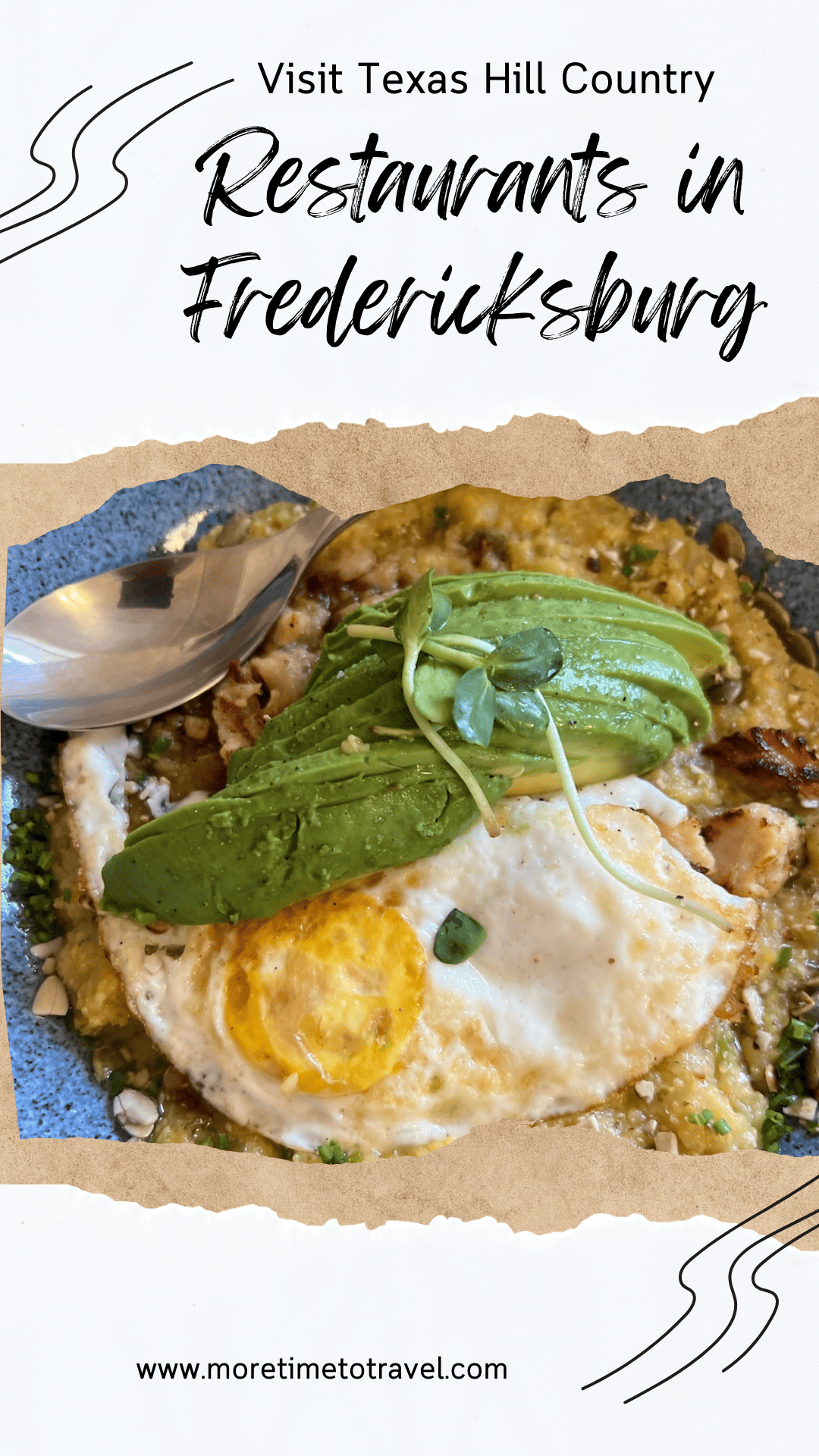 Restaurants in Fredericksburg Texas pin